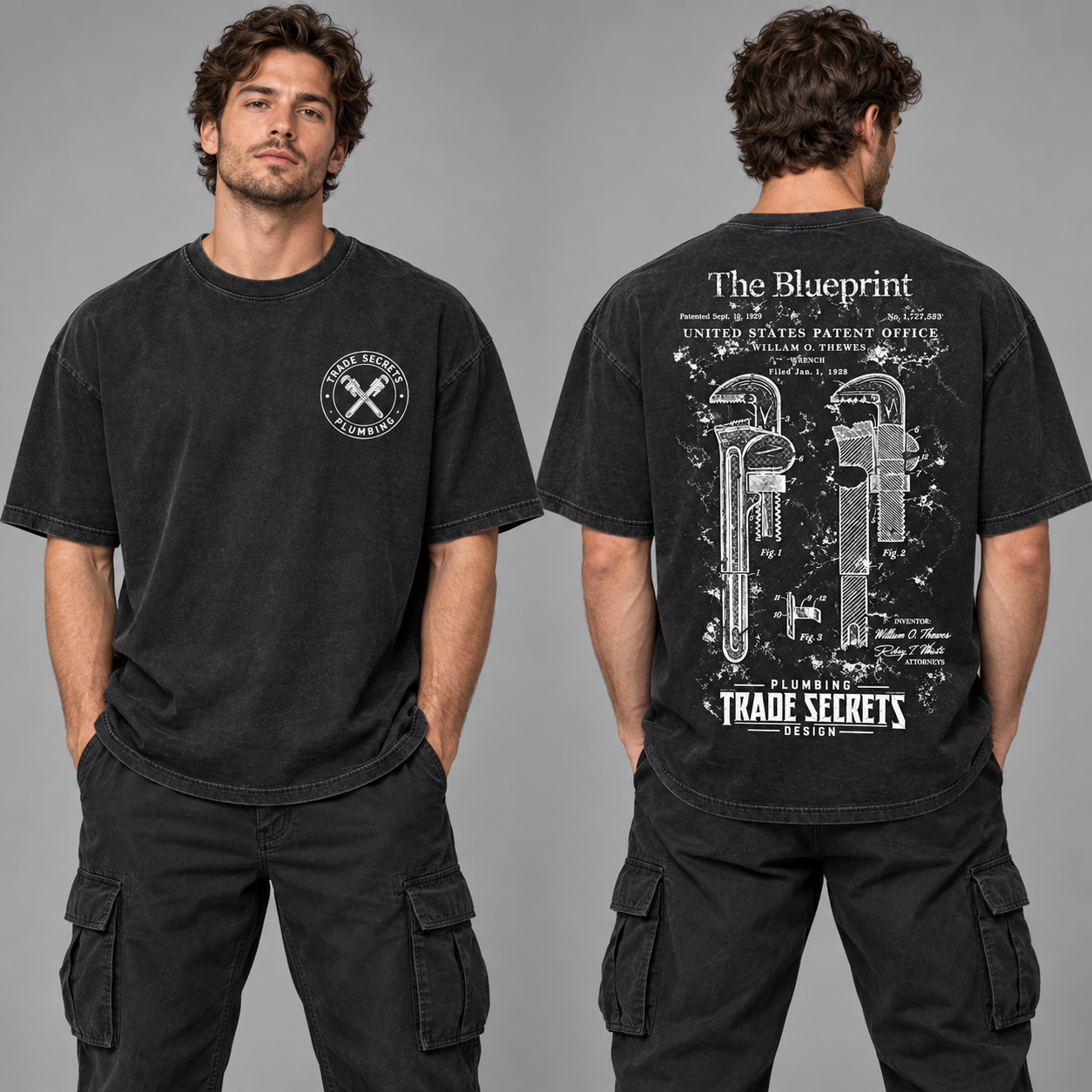 The Blueprint merchandise design