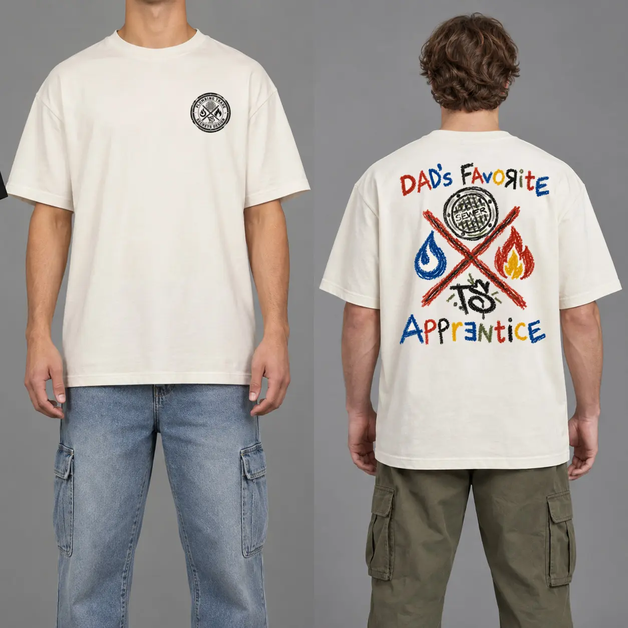 Dad's Favorite merchandise design