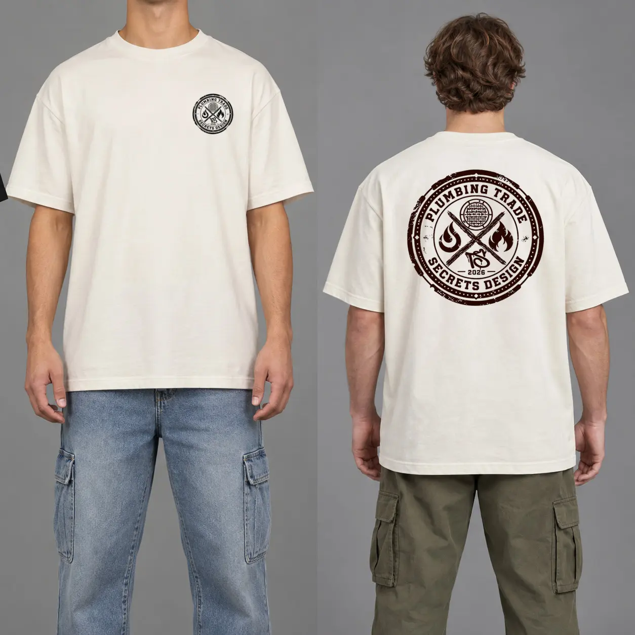 Manhole Design merchandise design