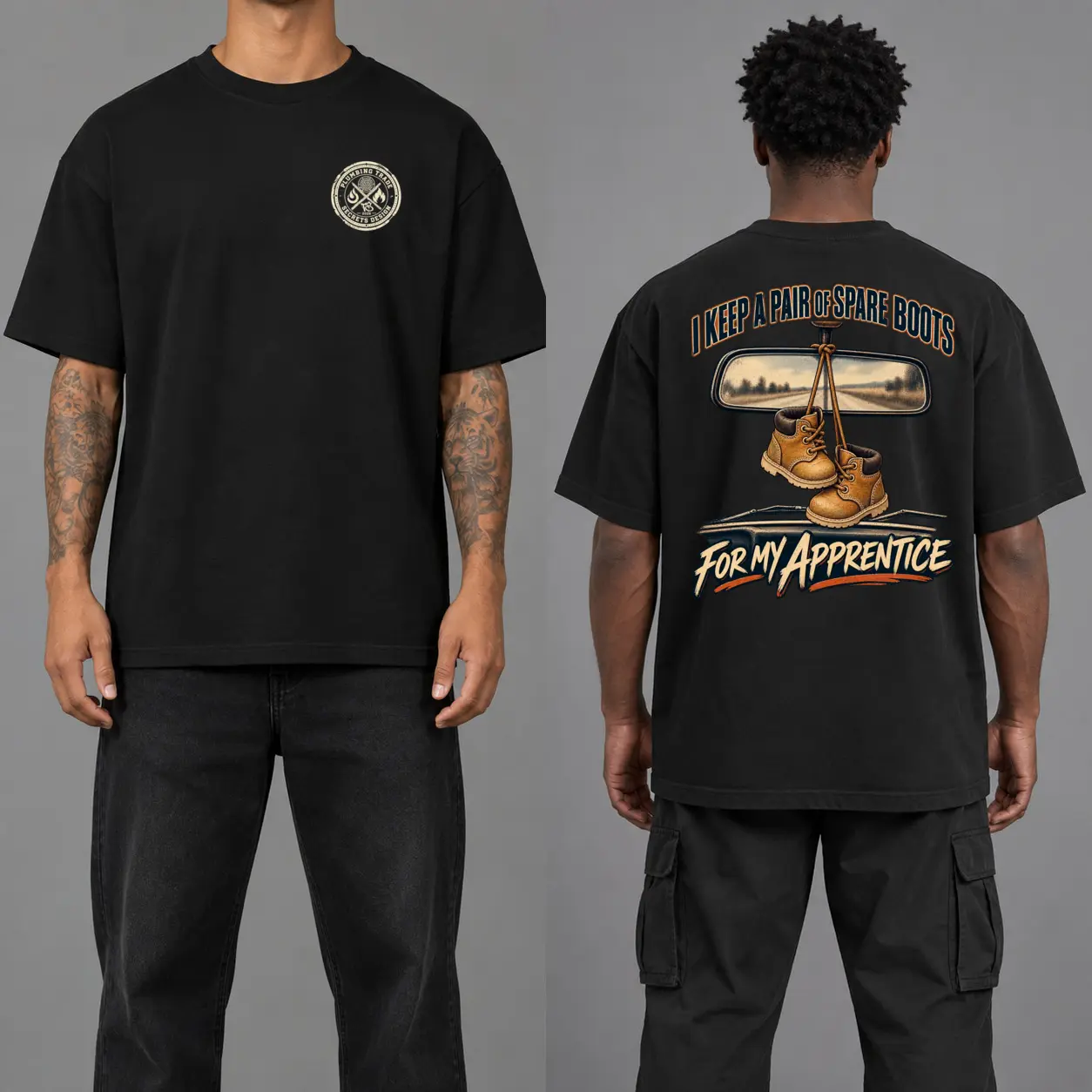 Rearview merchandise design