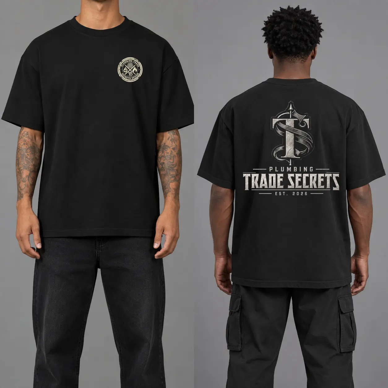 TS Bold merchandise design