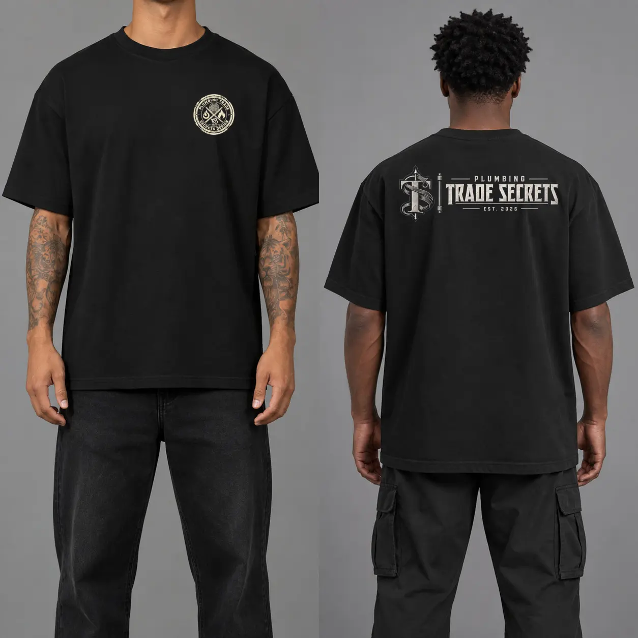 TS Left Side merchandise design